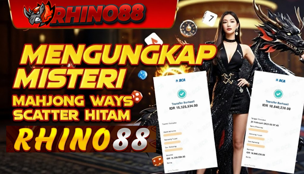 Wamen Kejutkan Publik Raih Jackpot Puluhan Juta Mahjong Ways Berkat Trik dan Pola Terbaru Rhino88, Rahasia Menang Jadi Terbongkar!